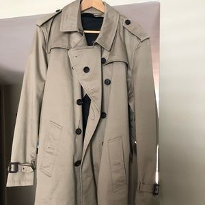 Banana Republic men’s trench.